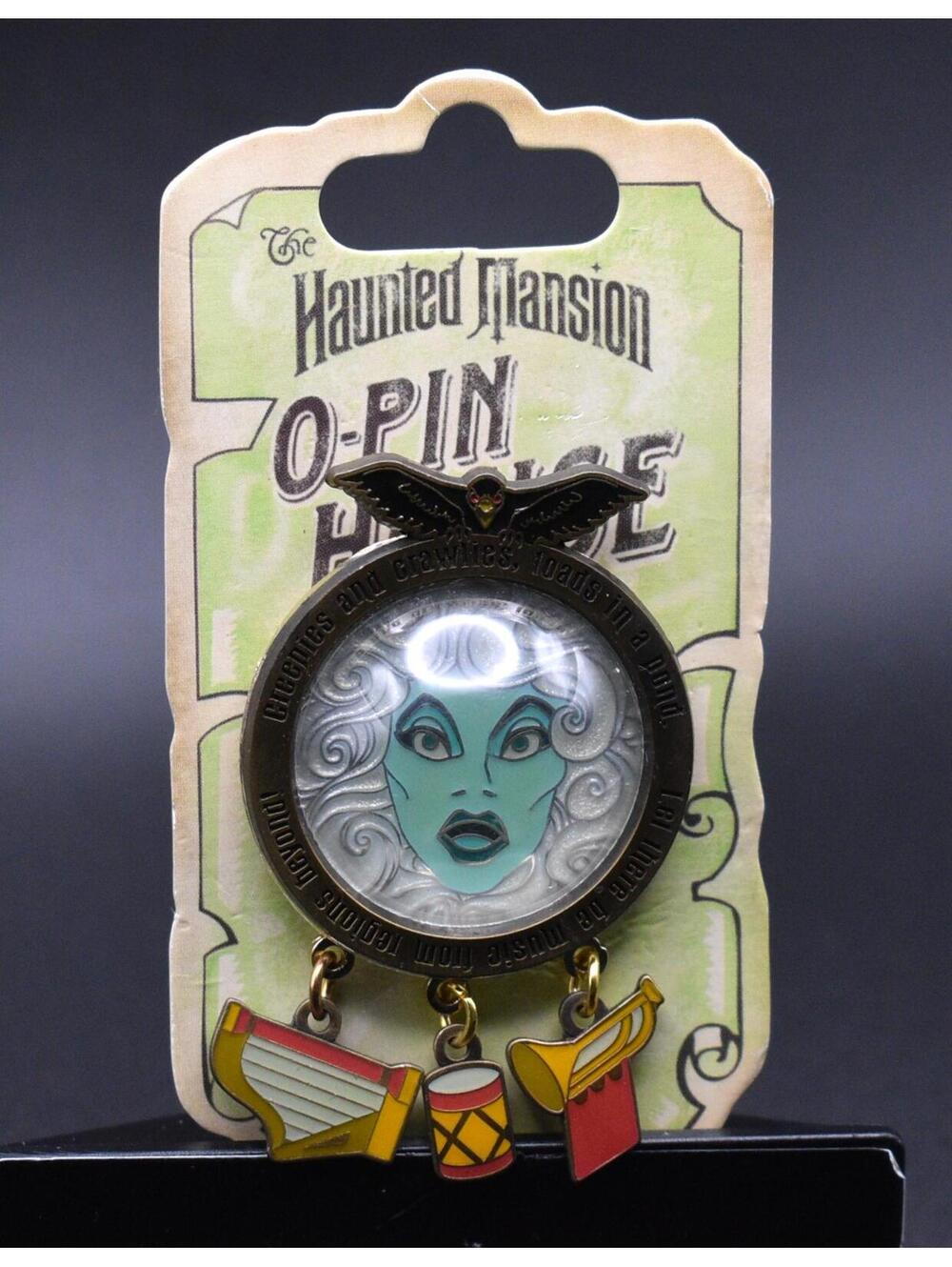 Disney DLR Haunted Mansion O'Pin House Madame Leota Dangle Pin (C5)